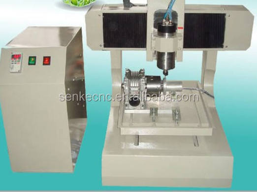 Senke SKM 3030  Mini Small Size Cnc Milling Machine Water Jet Cutting Machine Cutting Metal and Non Metal T-slot Table