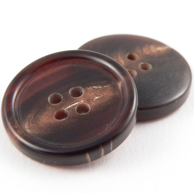 Handmade Product Natural Buffalo Horn Buttons Cheap Price Row Horn Button With Hole Horn Agate Button New Design