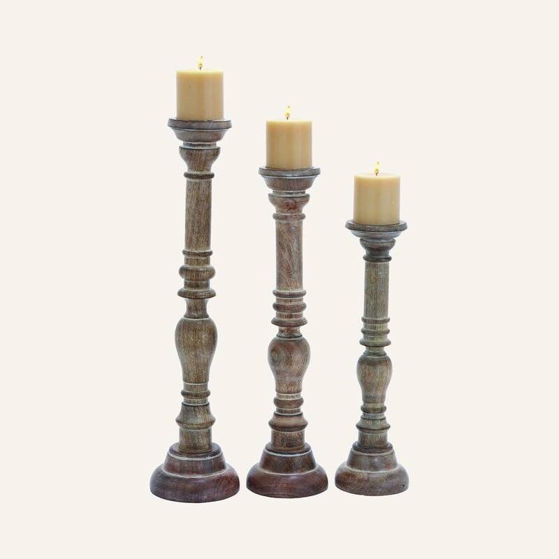 Wedding Candle Holder Wooden Candle Stand For Home Decoration Best Selling Candle Pillar Holder By Antique Creations