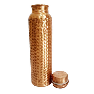 Copper Water Bottle High Quality Pure Metal Minimalist Brass Adults Sustainable Business Gifts Bicycle Cross-country