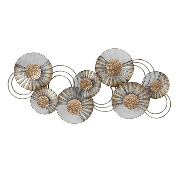 Metal Wall Hanging Art Elegant For Home Indoor Living Decor Usage Wall Art In Affordable Price