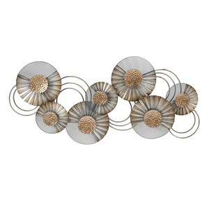 Metal Wall Hanging Art Elegant For Home Indoor Living Decor Usage Wall Art In Affordable Price