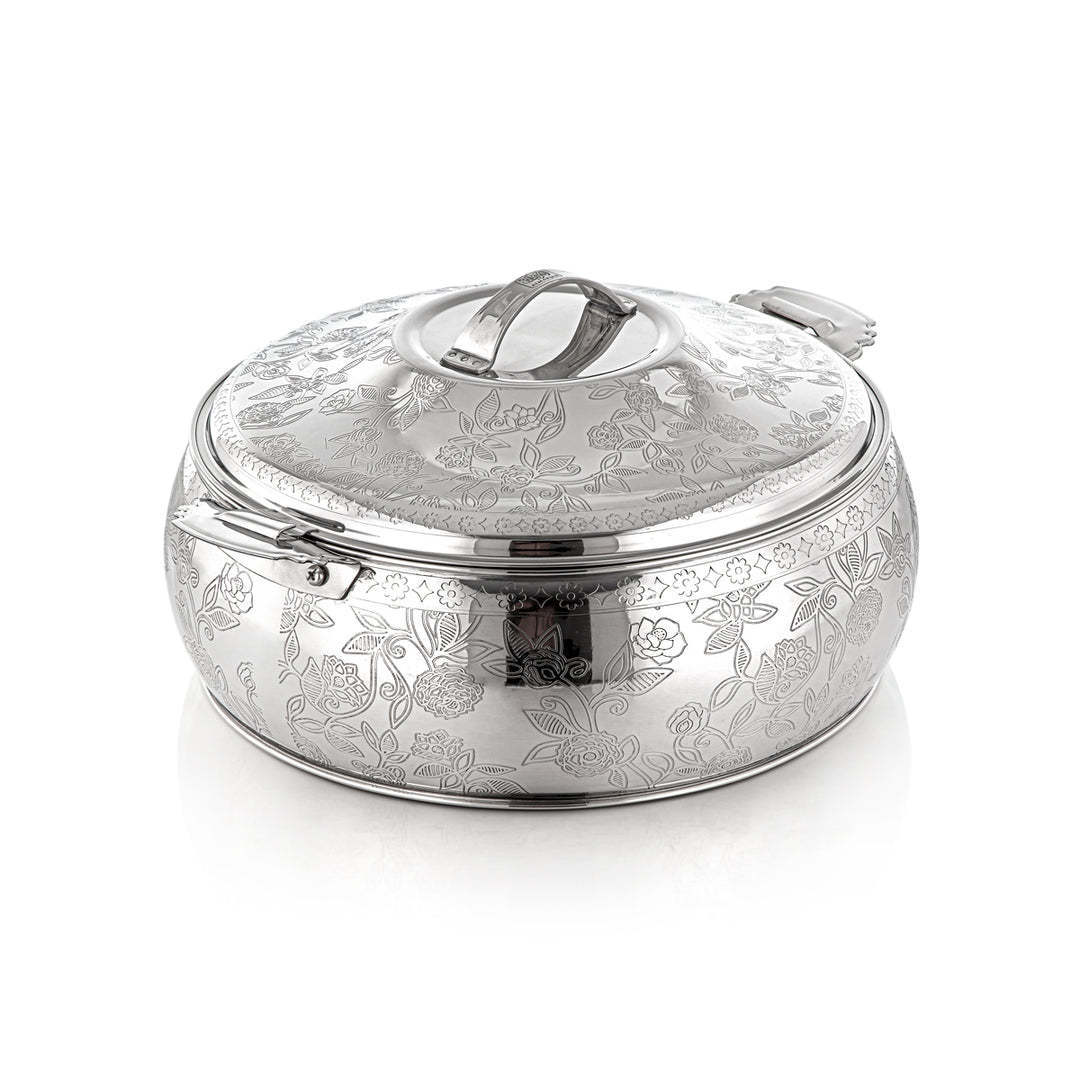 High Quality Silver Plated Food Serving Pot Gorgeous Pineapple Design Insulated Casserole Serving Pot For Home Hotel Restaurants