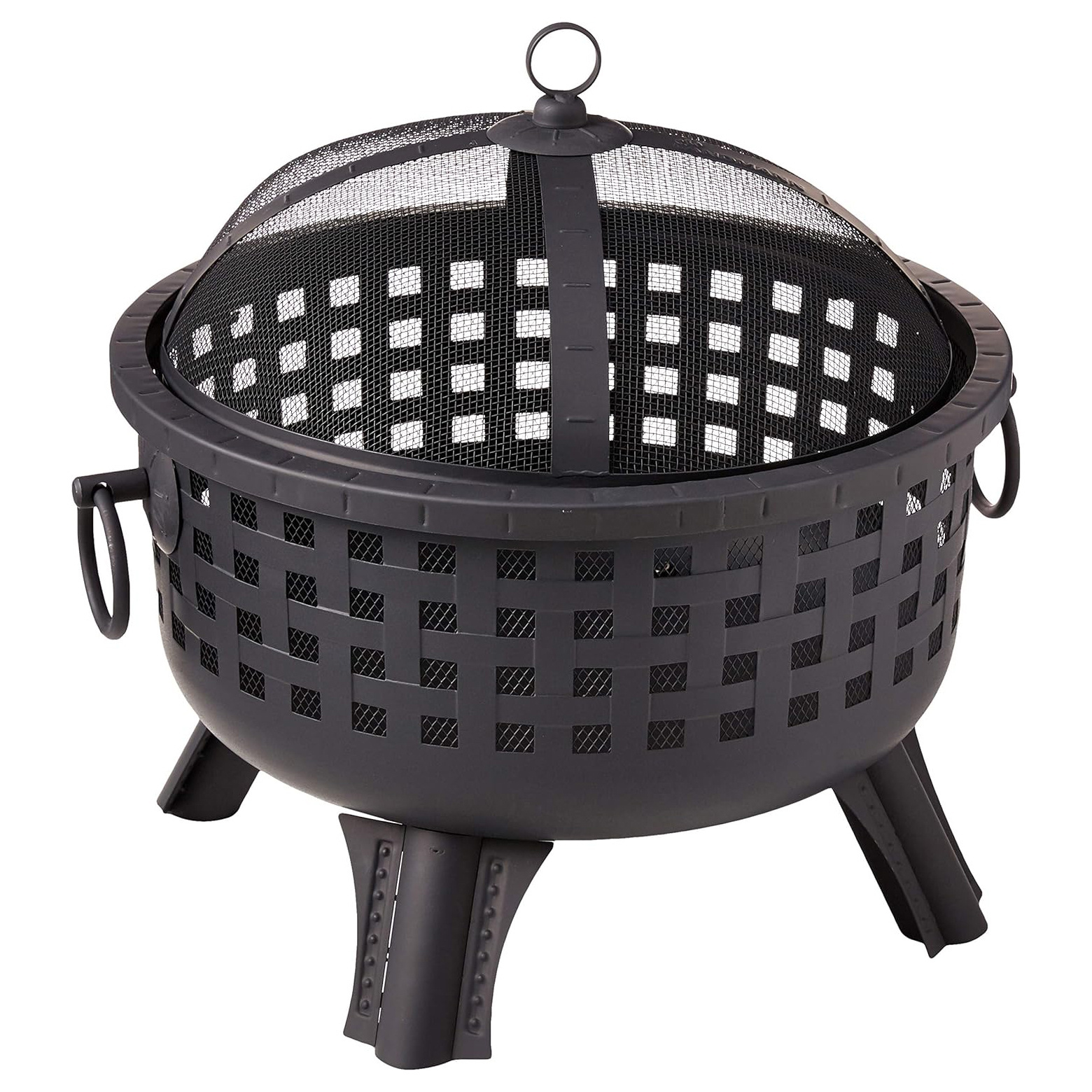 Hot Selling Fire Pit Durable Galvanized Garden Heating Campfire Fire Ring Deep portable Perfect for Patio and Backyard Bonfires