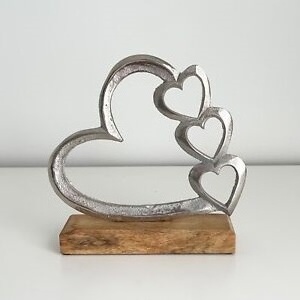 Boat Shape Wooden Sculpture Ornament For Home Hotel Table Top Decor Usage Wooden Ornament Sculpture In Wholesale Price