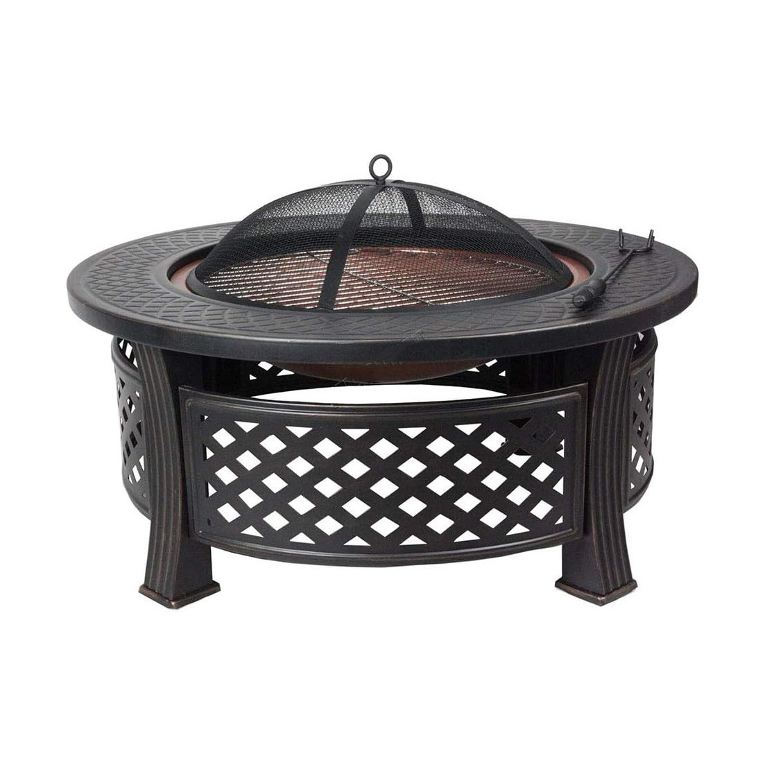 Latest Arrival Premium Hot Sale Garden Stove Metal Iron Fire Pit Outdoor Wood Burning Tripod Fire Pit Grill Wood Burner