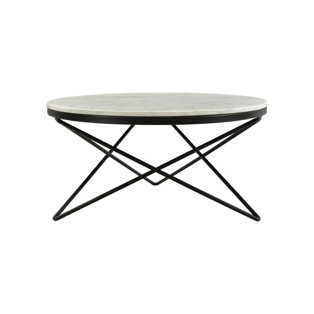 Luxury Corridor Living Room Manufacturer Supplier Centre Table Marble Top Round Modern Hotel Coffee Table Stainless Steel Frame