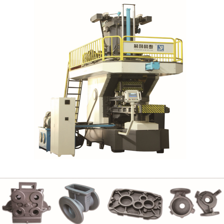 Automatic  Dual Station Green Sand Foundry  Molding Machine