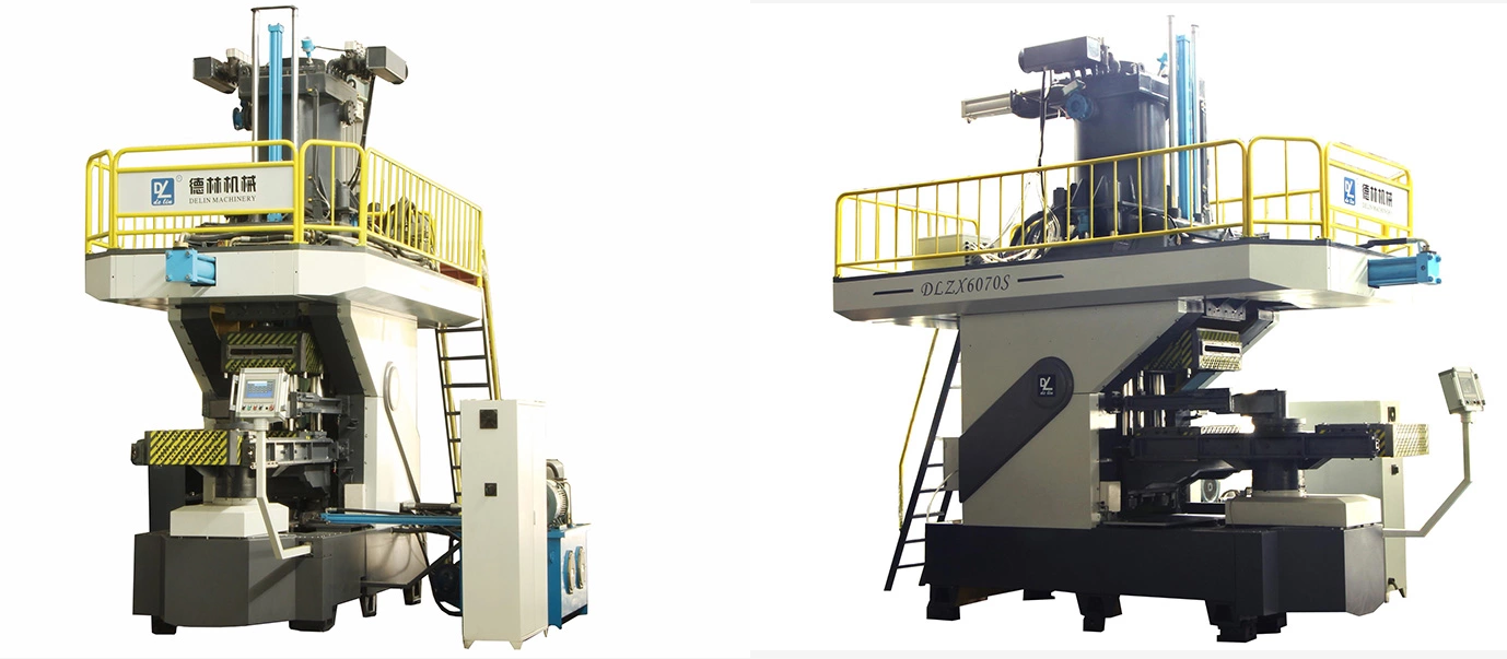 Delin metal casting molding automatic foundry green sand molding machine