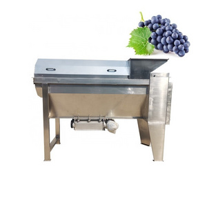 Grape Juice Extracting Machine electric grape crusher with stem separator