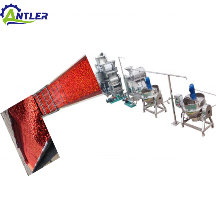 Turnkey project for tomato paste puree production line