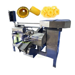 Automatic pineapple Peeler Machine Melon Fruit Peeling Coring Core Removing Machine