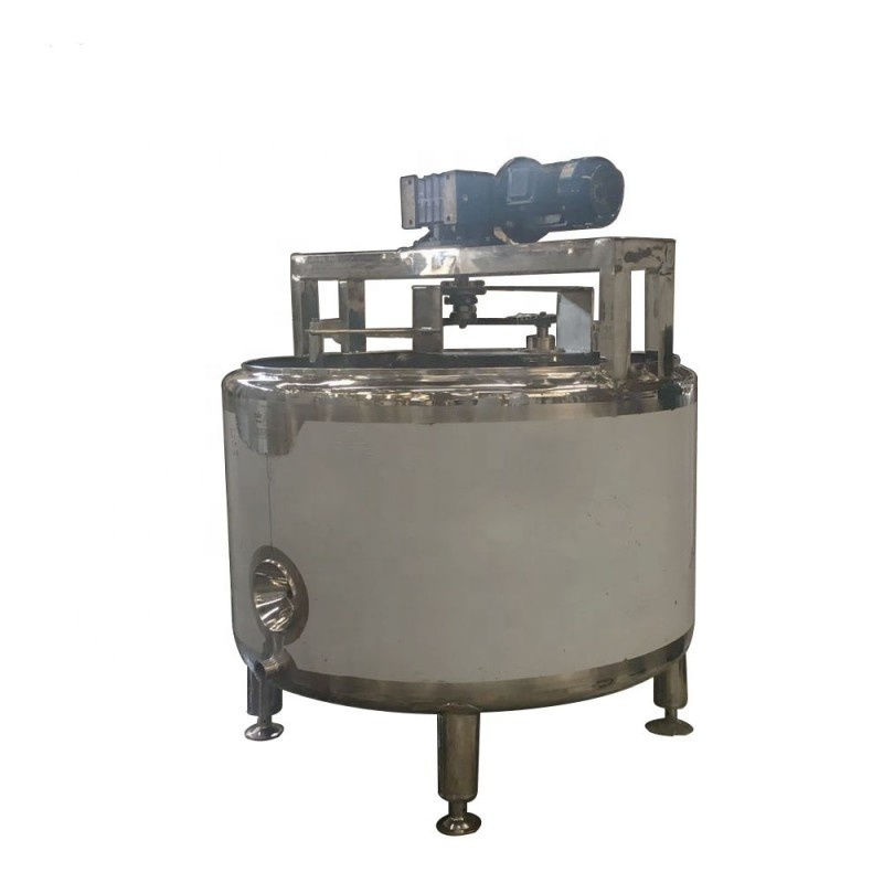 Fully stainless steel 100-500L cheese vat /cheese processing machine