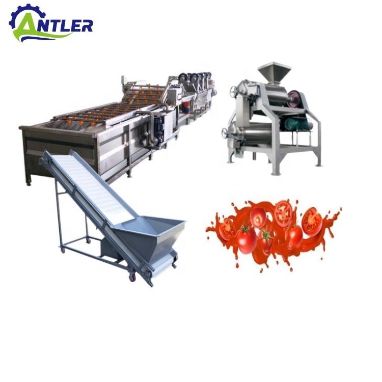 Turnkey project for tomato paste puree production line