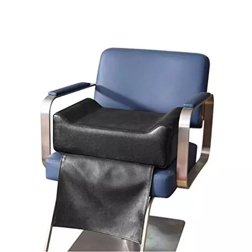 Antlu salon Hairdressing Child Booster Seat Cushion for Styling Chair, Waterproof PU Leather Barber Hairdressing Equipment