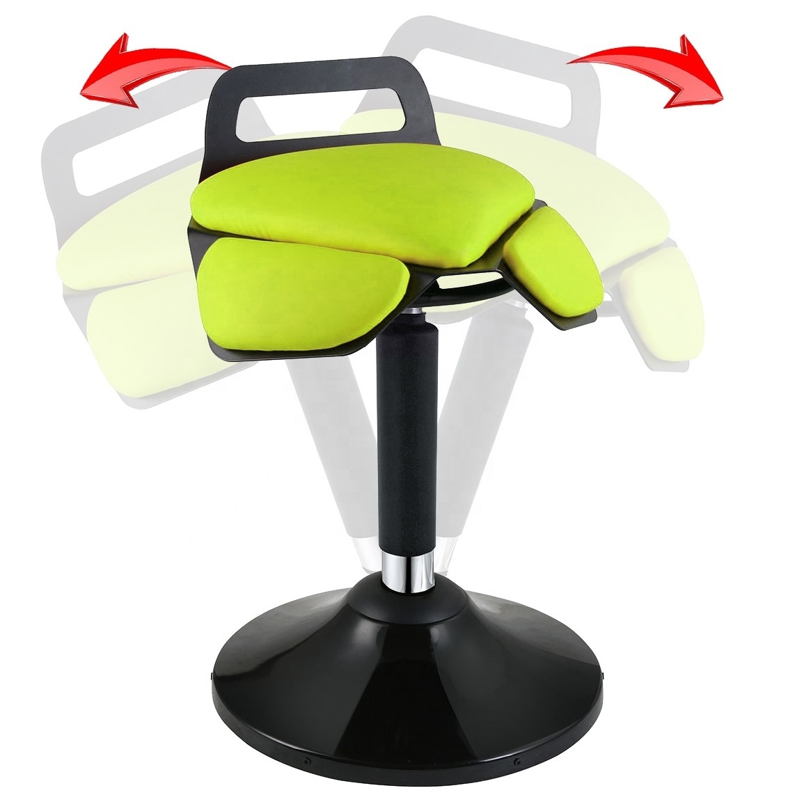 adjustable wobble stools swivel ergonomic office sit stand lift Wobble chair New design trends office standing balance stool