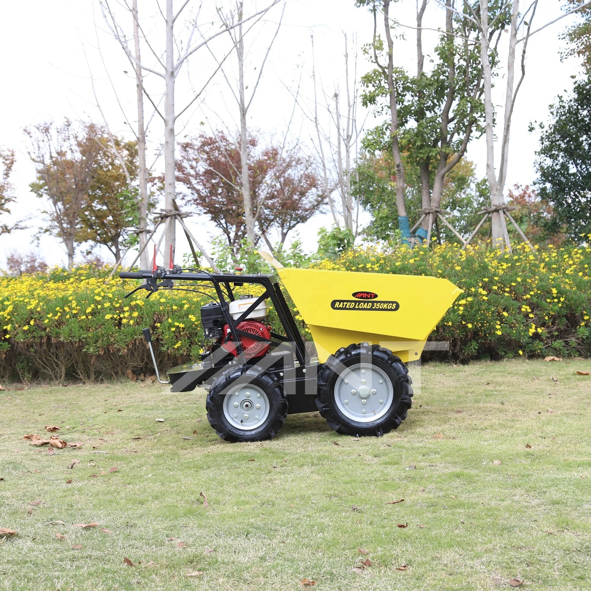 ANT easy turning mini dumper power wheel barrow BY350