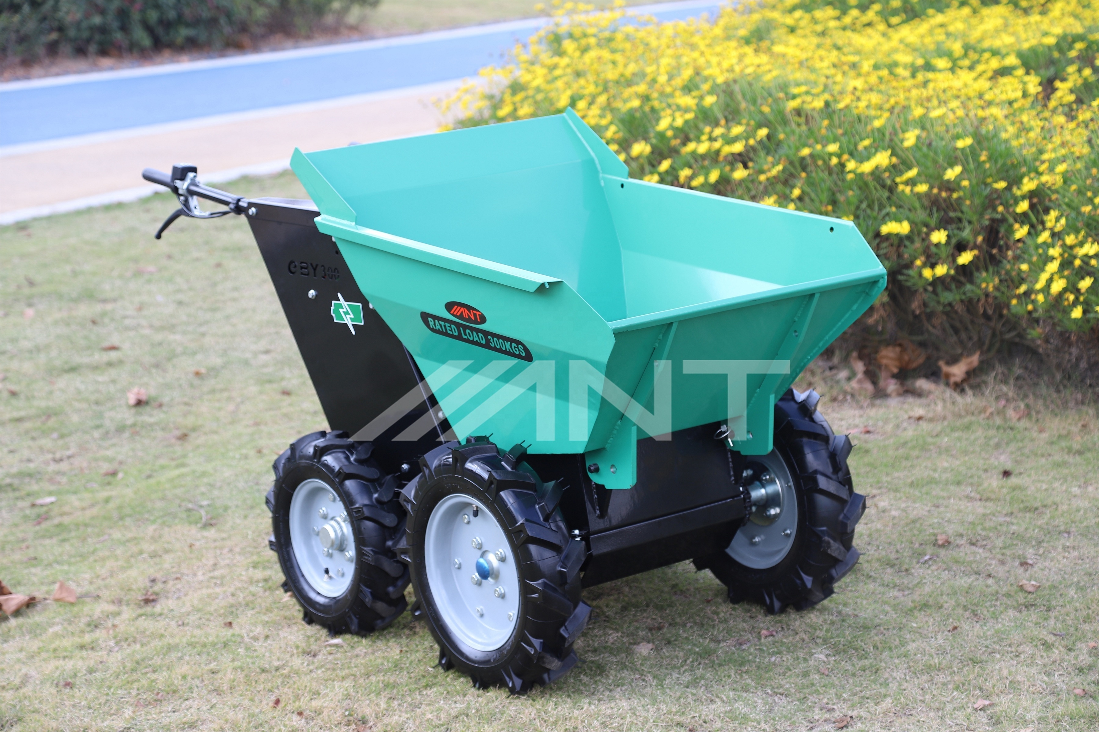 ANT eBY300 Power Wheel Barrow Barrow Power Electr Concrete Loader Dumper Truck