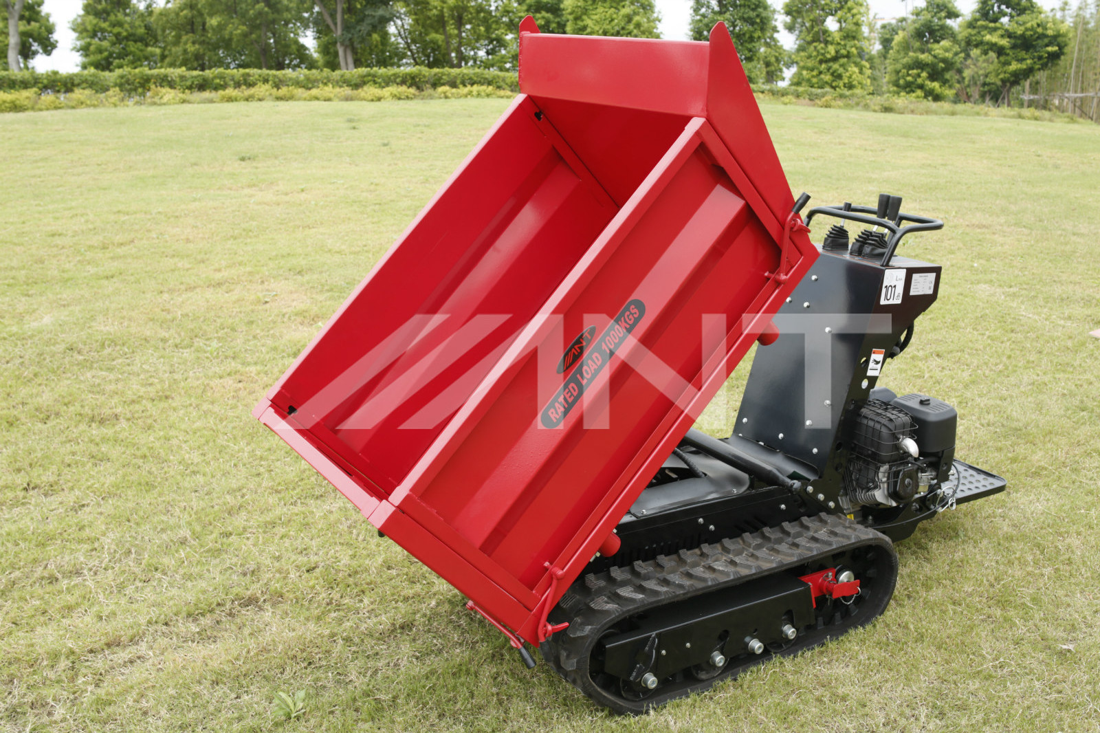 ANT Hot sale mini dumper track mini dumper hydraulic self unloading dumper BY1000