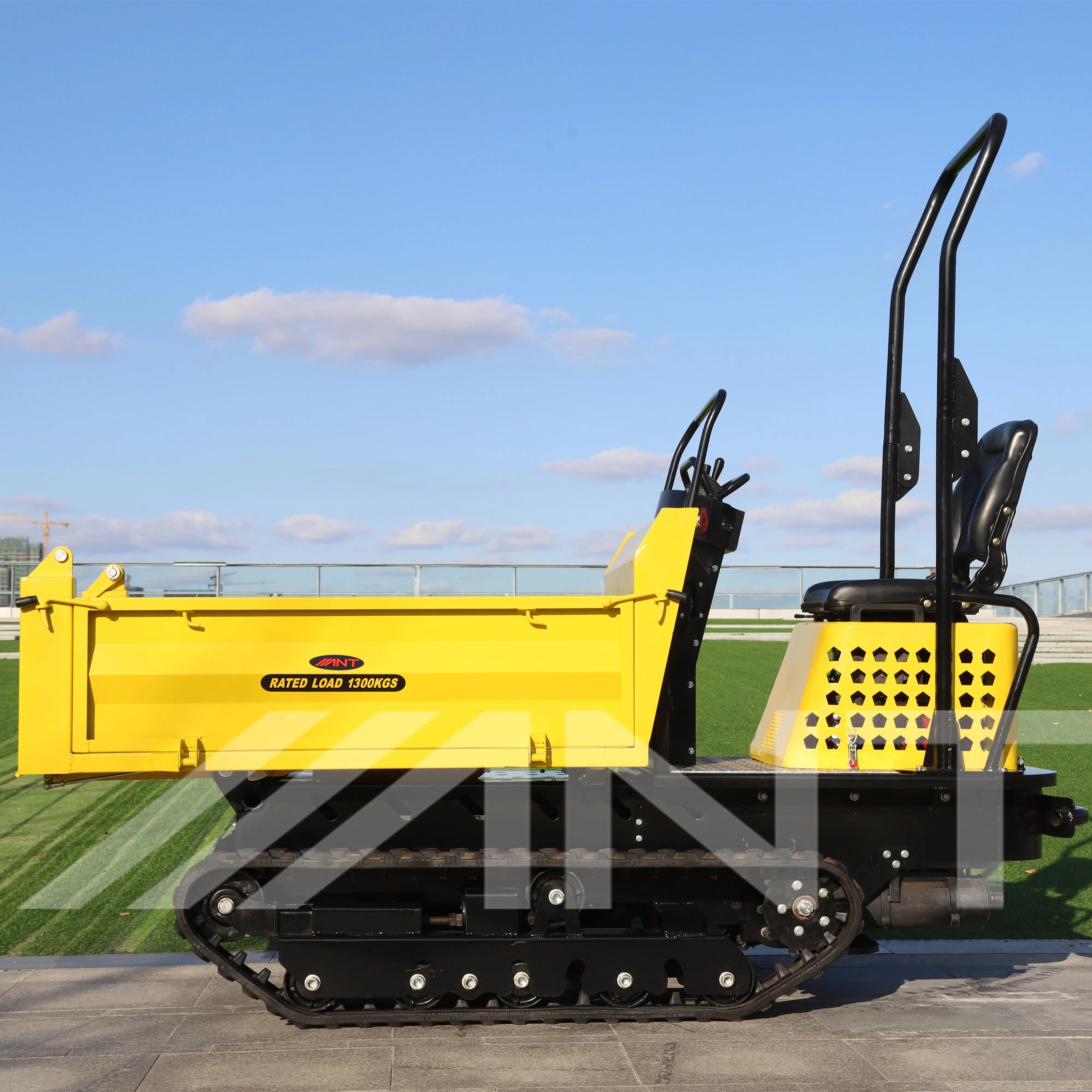 ANT Mini Dump Truck Dumper BY1300Z Self-Unloading Crawler Loader with Reliable Honda Engine for Loader Genre