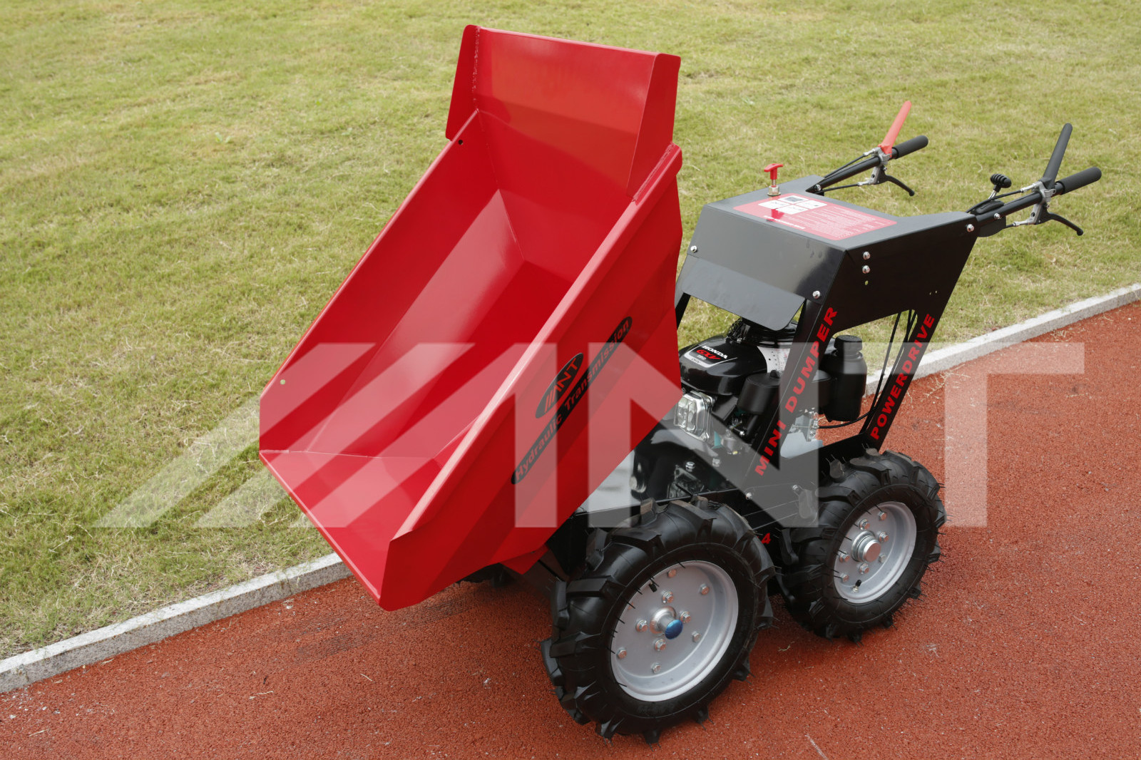 HOT ANT BY300S Mini Dumper 4WD Hydraulic Transmission Power Wheel Barrow Loader for Construction and Farm Use