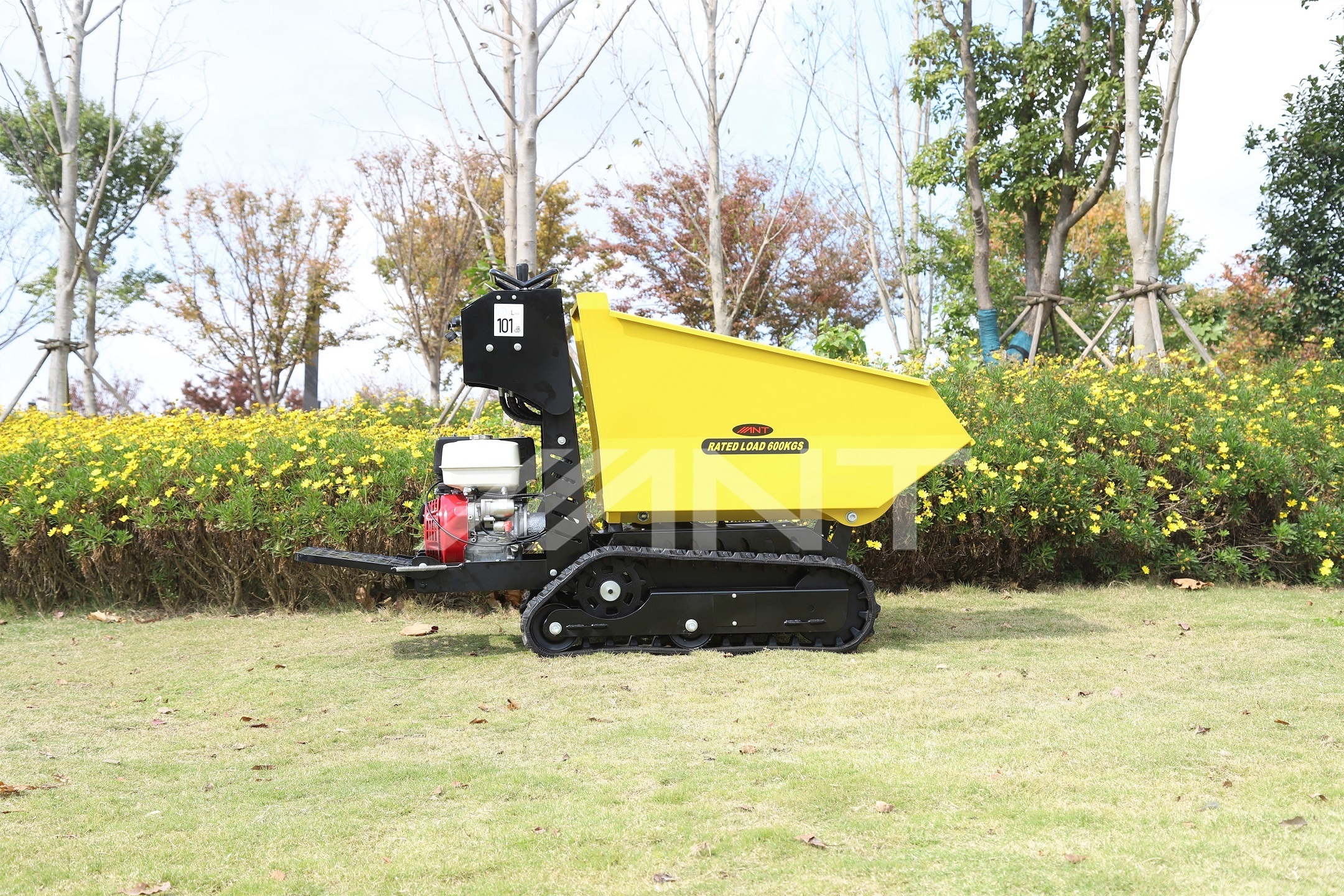 ANT Tracked Mini Dumper 600kg Self Mixing Loader Crawler Power Barrow BY600S