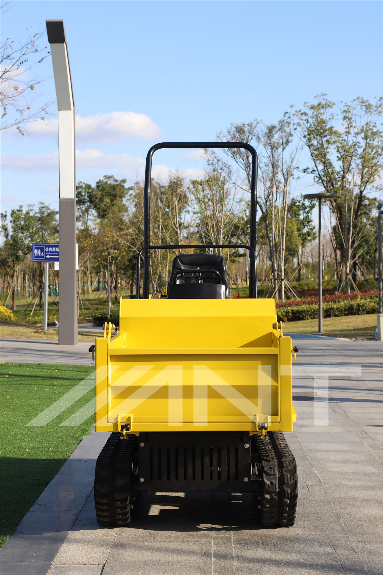 ANT Mini Dump Truck Dumper BY1300Z Self-Unloading Crawler Loader with Reliable Honda Engine for Loader Genre