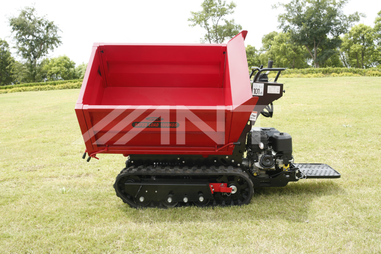 ANT Hot sale mini dumper track mini dumper hydraulic self unloading dumper BY1000