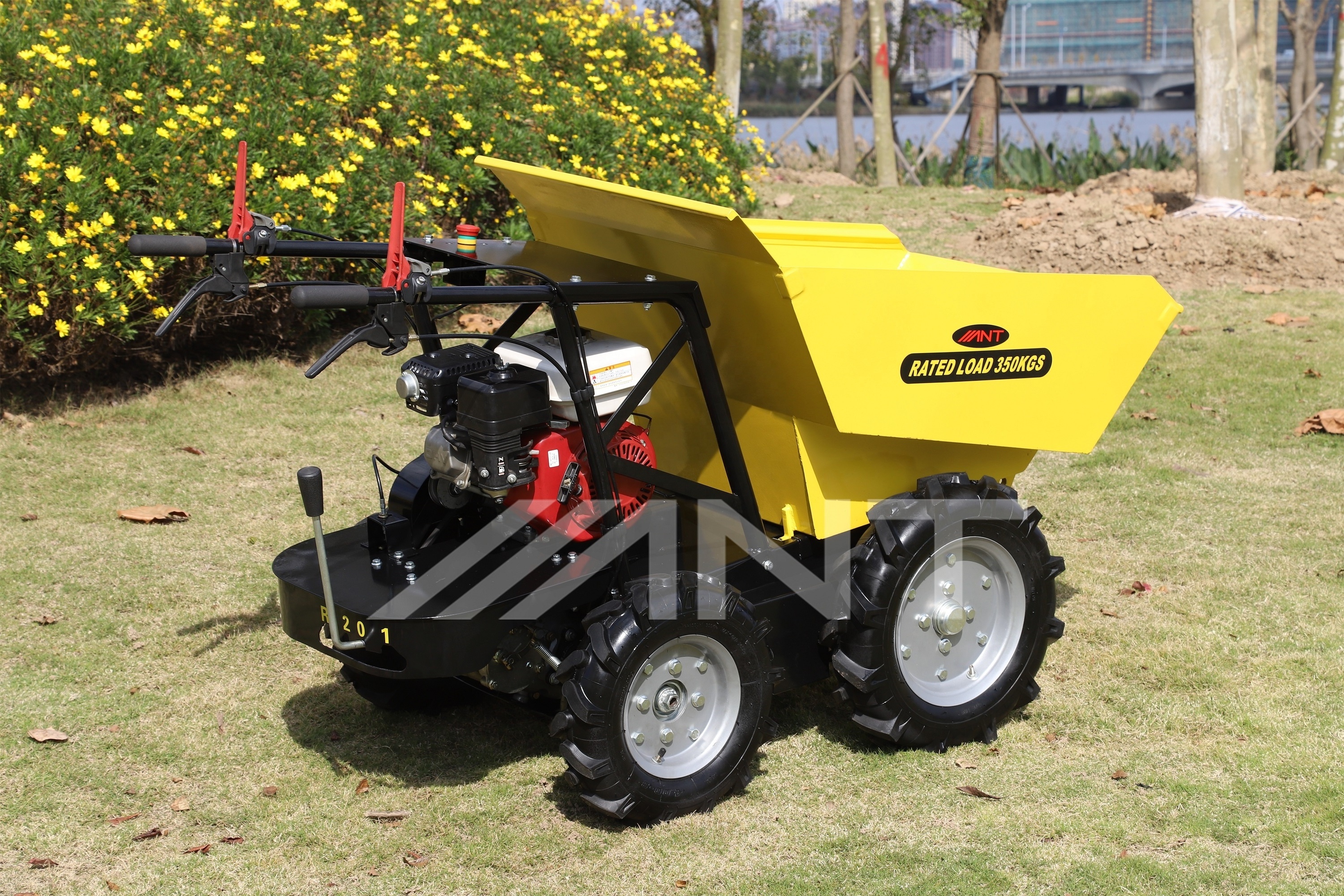 ANT easy turning mini dumper power wheel barrow BY350