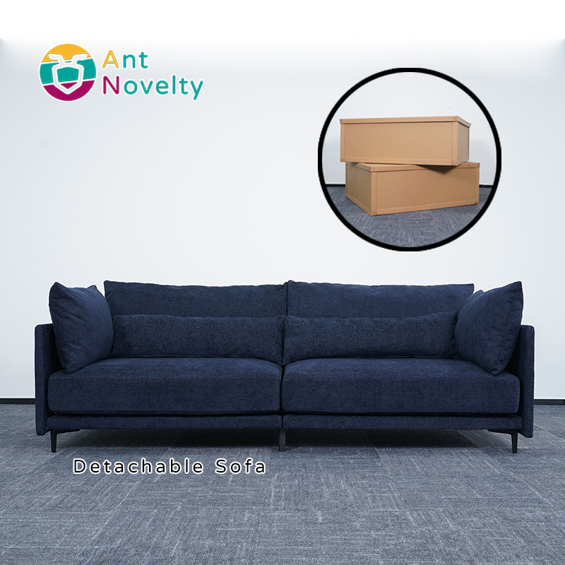 AntNovelty compressed easy assemble sofa living room luxury sofas