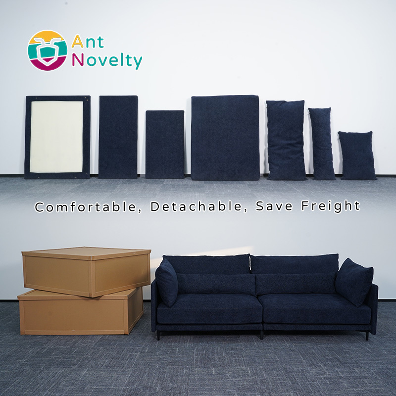 AntNovelty compressed easy assemble sofa living room luxury sofas