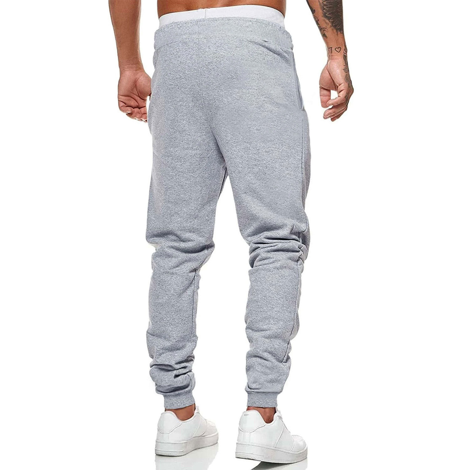 Bulk Wholesale Custom Plain Men Joggers Striped Sweat Track Pants/High Class Men Retro Joggers In Navy