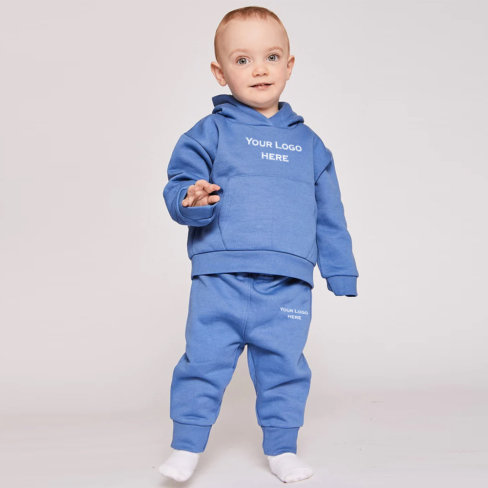 Bulk Wholesale High Quality Cotton hoodies Custom Design tracksuit Sets Boys Tracksuit Kids Jogging Sweat suits