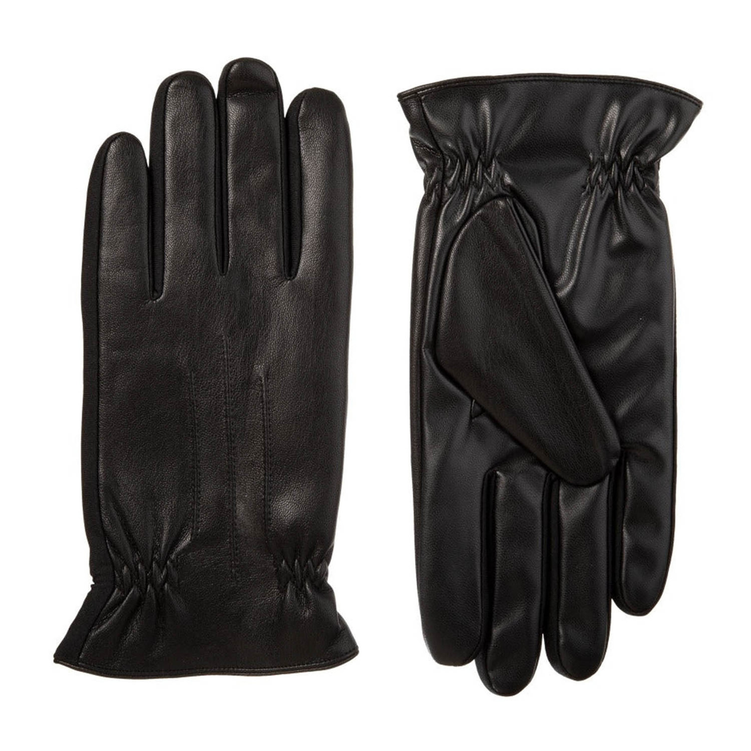 Dressing Winter PU Touch Screen gloves Waterproof Thermal Gloves Outdoor Leather Dress gloves mittens for men women