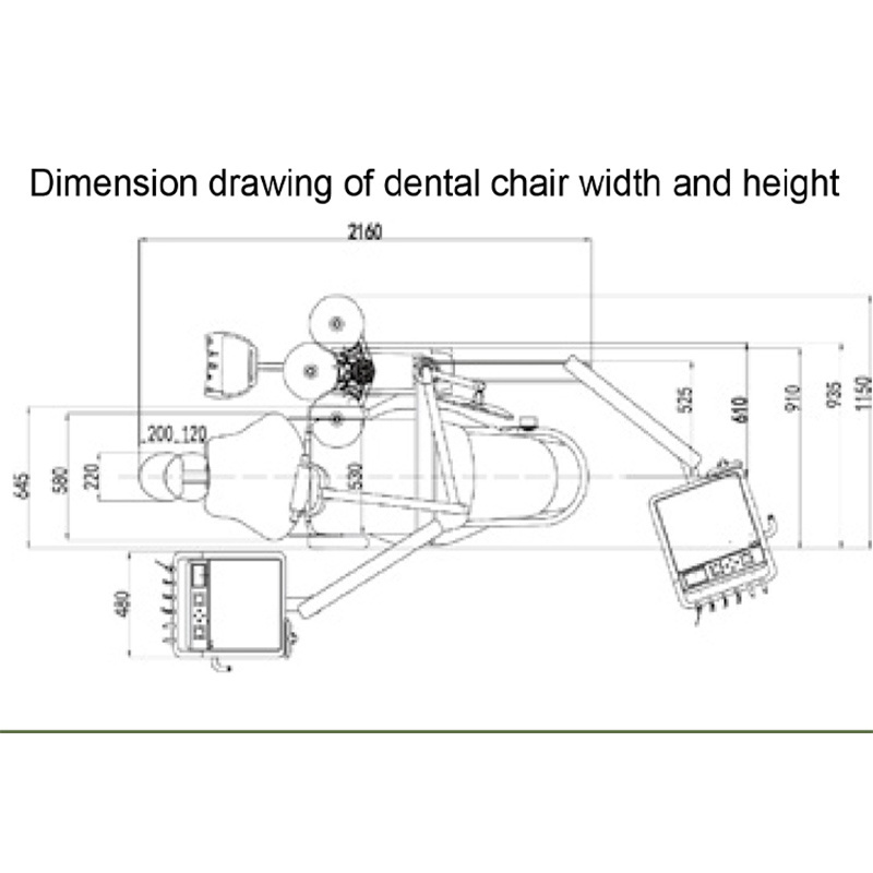 High quality portable dental chair factory price buy orthodontic dental chairs dental equipment