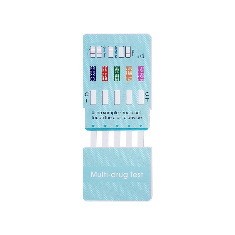 Multi Drugs Panel Drugs Test Kits 5 in 1 Drug Detection Panel COC/MAMP/OPI/THC Home Self-monitoring