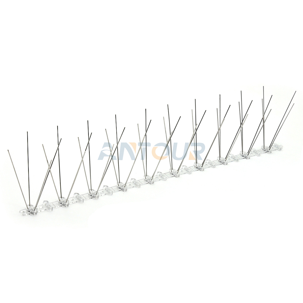 Bird Spikes plastic Stainless Steel Bird Trap 50cm Stainless steel anti bird pest control