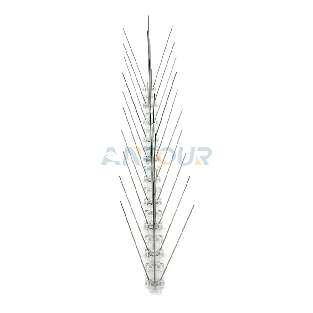 Bird Spikes plastic Stainless Steel Bird Trap 50cm Stainless steel anti bird pest control