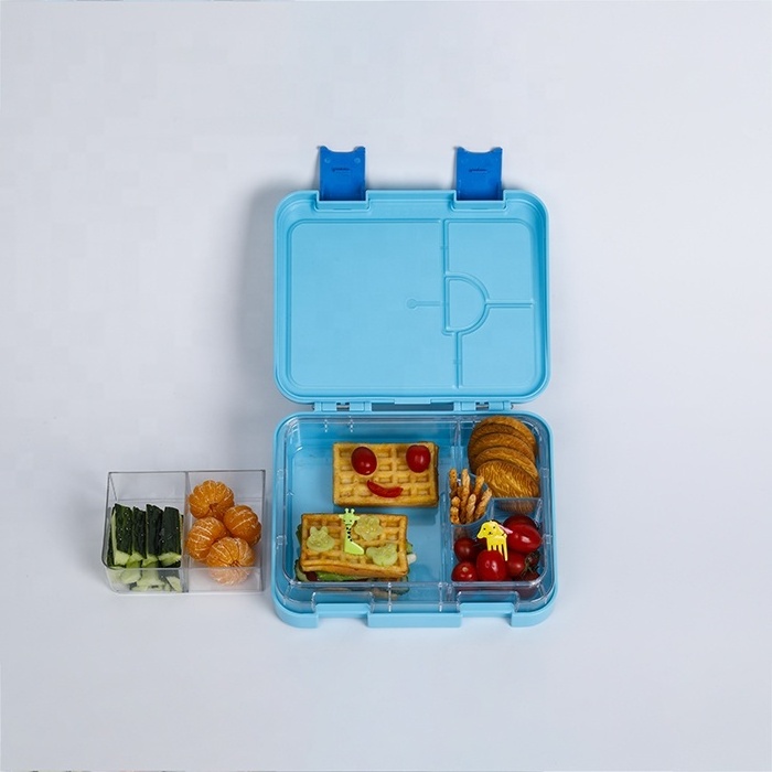 GAS colourful kids food container bento lunch box with combination lock