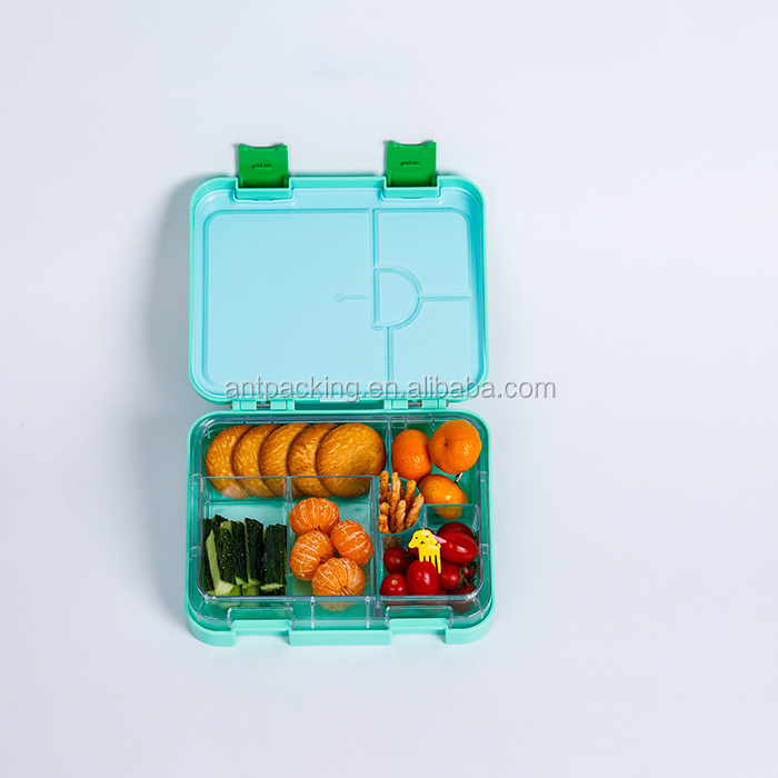 GAS colourful kids food container bento lunch box with combination lock