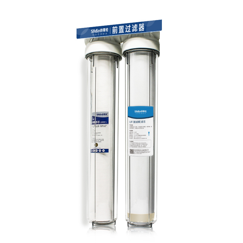 Wholesale Household Under-Sink Water Purifier Ceramic Osmosis Housing Blue/White/Clear PP Cartridge Filter 800 GPD Outdoor Use