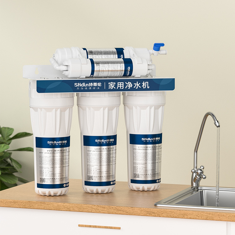 5 stages reverse osmosis system 75GPD alkaline mineral tds RO water purifier