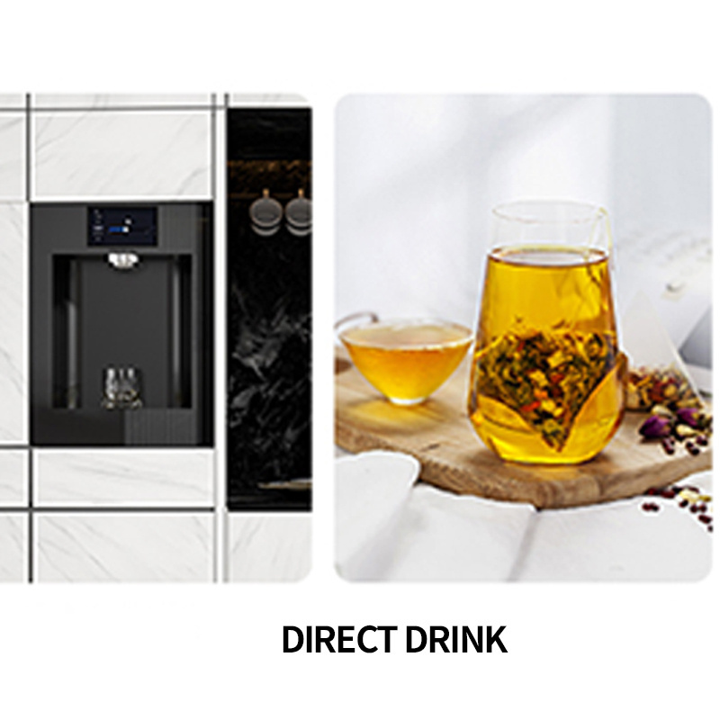 Built-in Stainless Steel Intelligent Desktop Water Dispenser Smart Purifier with Manual Power Source House Water Dispenser