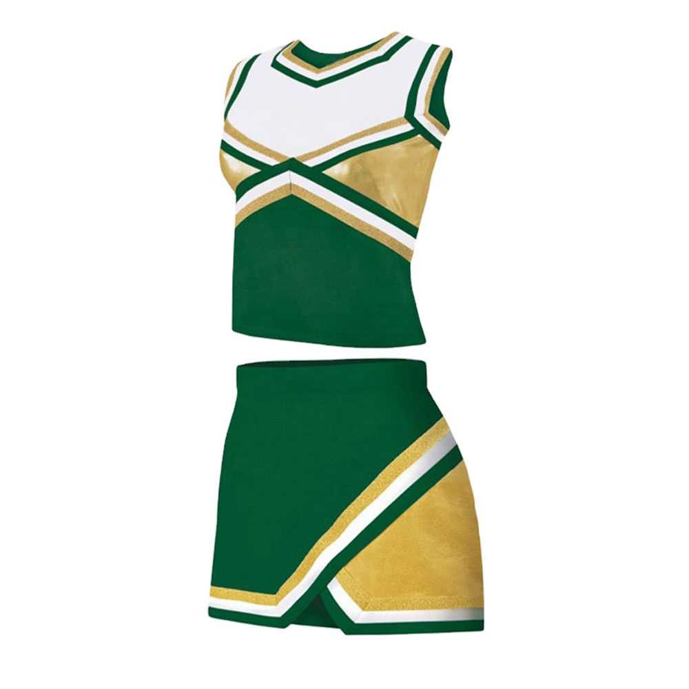 OEM Fashion Style Cheer Costumes New Design Your Style Kids Wholesale Cheerleading Uniforms Accept Any Uniforms Long Sleeve