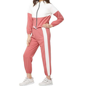 Custom Logo Cotton Women Sportswear Skinny Sweat Suits Customizable White Unisex Men Female Sweatsuit Tracksuit Jogging Suit