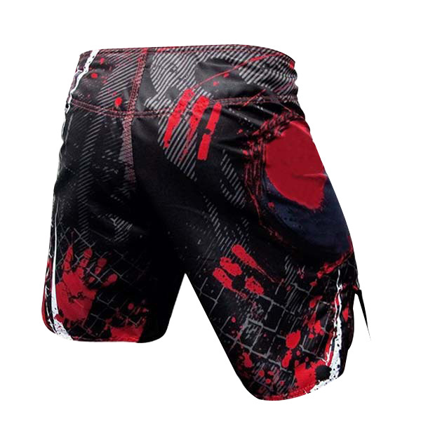 Custom sublimation muay thai pakistan made sports compression fight men mma shorts