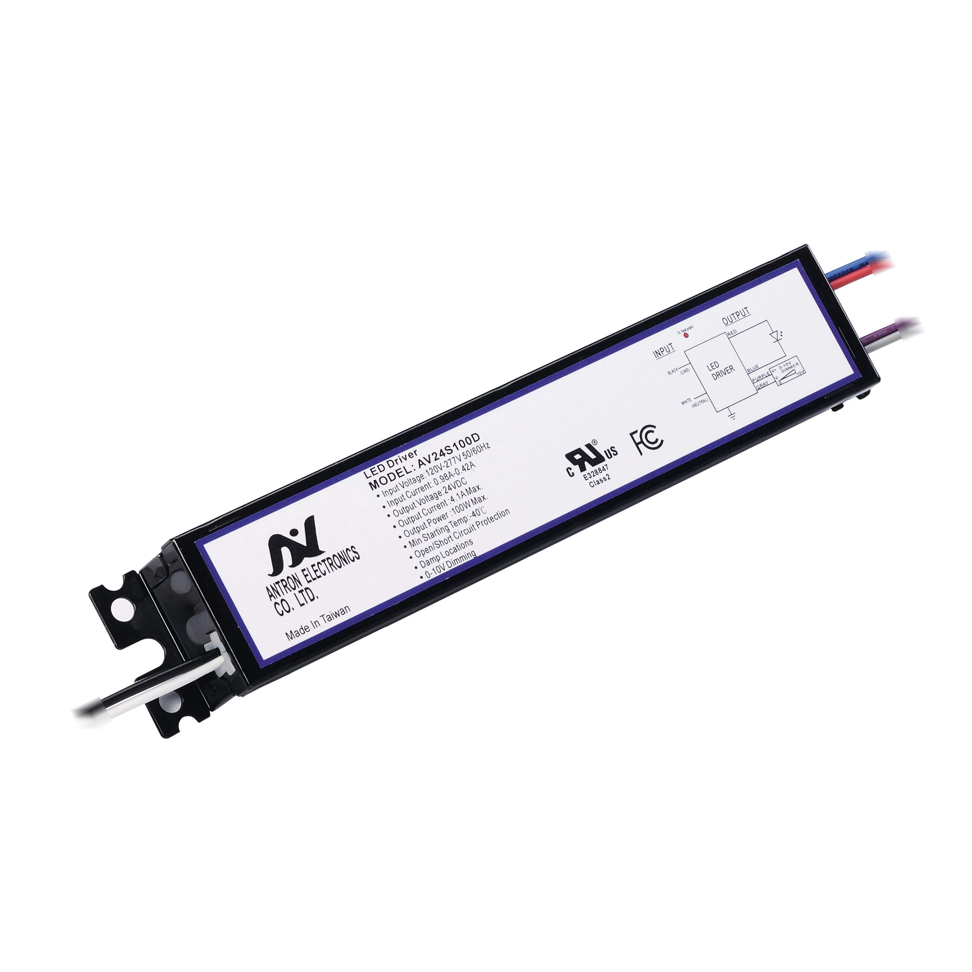 OBM ODM LED Driver 24V 60W Rainproof IP65 cUL