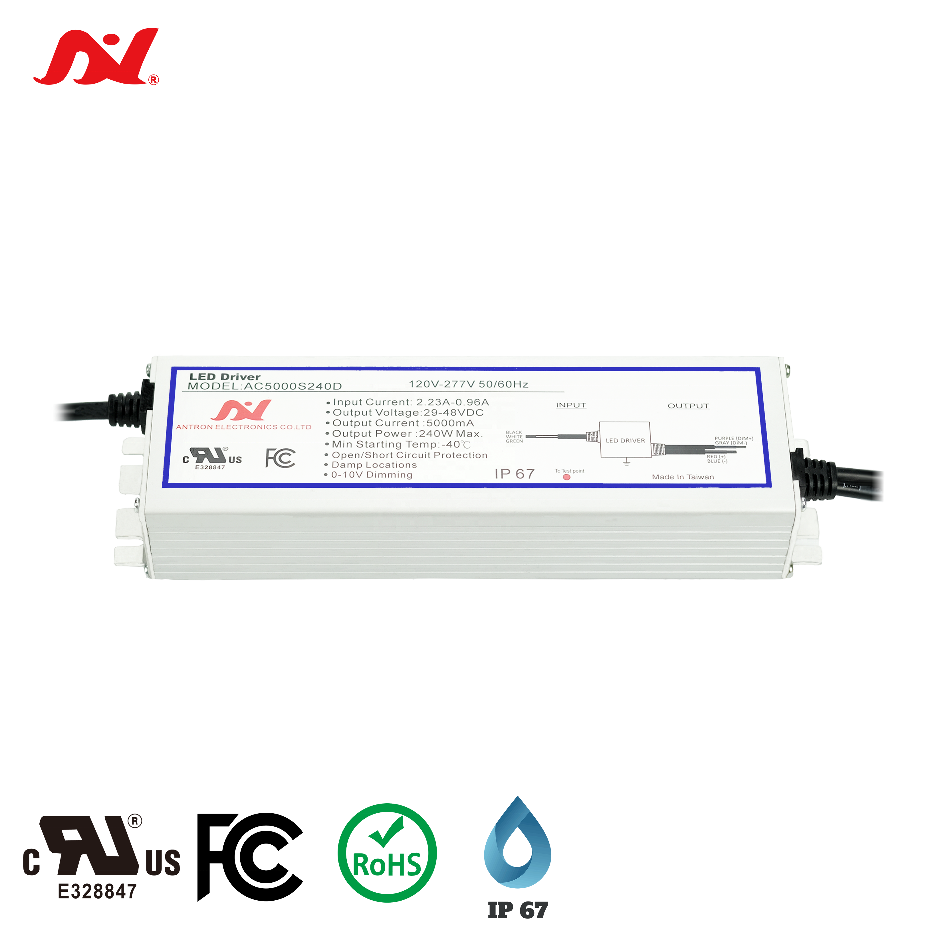 Best Quality 150W IP67 LED Driver for Street Light 4kV