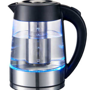 Digital Tea Maker Electric Glass Kettle 1.7L  with Removable Filter and Temperature Control