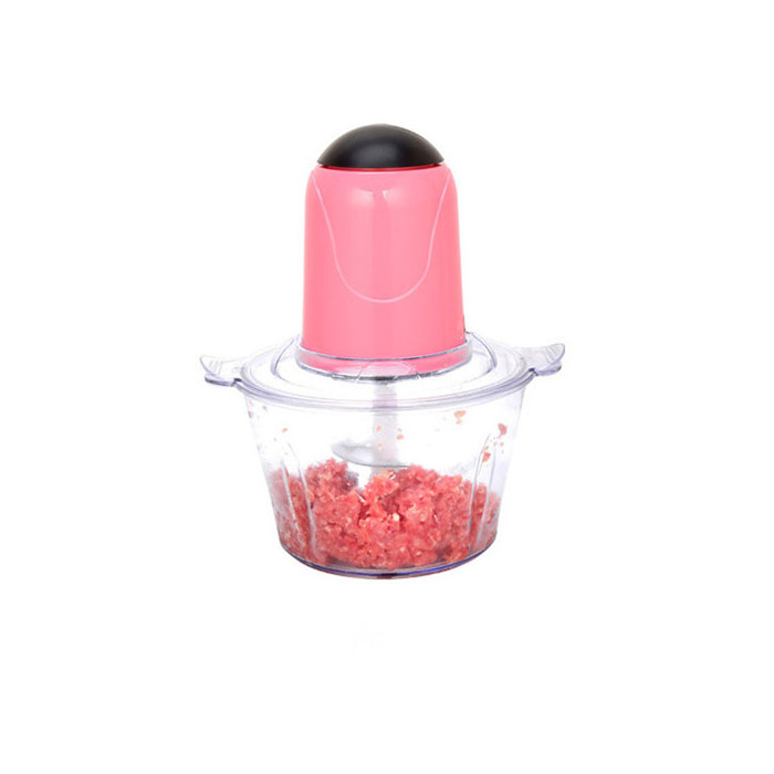 Electric Food Chopper  with 2 L Glass Bowl Mincer Electric Meat Grinder